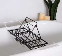 Nia Stainless Steel Bathtub Caddy