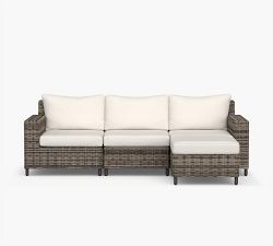 Torrey Square-Arm 4-Piece Outdoor Sectional (99&quot;)