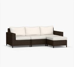 Torrey Square-Arm 4-Piece Outdoor Sectional (99&quot;)