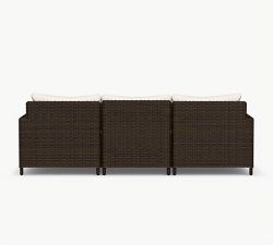 Torrey Square-Arm 4-Piece Outdoor Sectional (99&quot;)