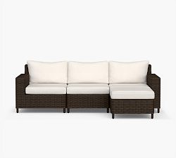 Torrey Square-Arm 4-Piece Outdoor Sectional (99&quot;)