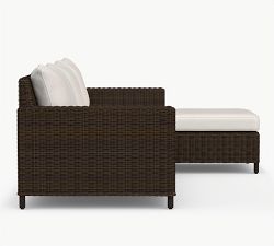 Torrey Square-Arm 4-Piece Outdoor Sectional (99&quot;)