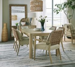 Anders Woven Dining Armchairs, Set of 2