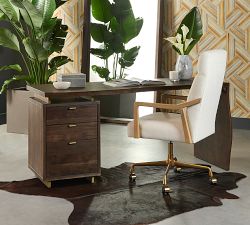Bloomfield Writing Desk with Drawers (66&quot;)