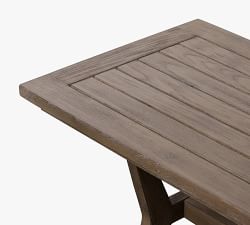 Raylan Teak Outdoor Dining Bench