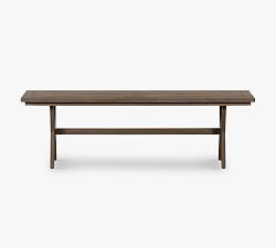 Raylan Teak Outdoor Dining Bench