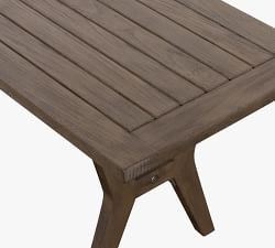 Raylan Teak Outdoor Dining Bench