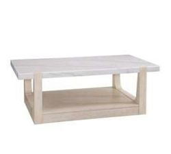 Jack Rectangular Marble Coffee Table (50&quot;)