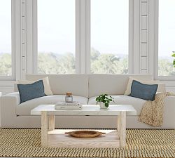 Jack Rectangular Marble Coffee Table (50&quot;)