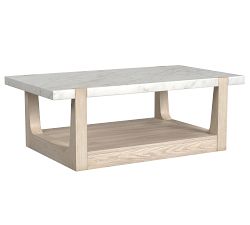 Jack Rectangular Marble Coffee Table (50&quot;)