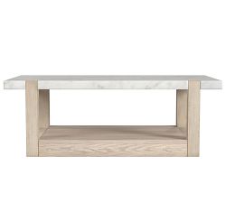 Jack Rectangular Marble Coffee Table (50&quot;)