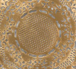 Margaret Brass Disc Wall Art