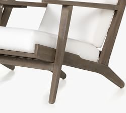 Raylan Teak Outdoor Tete-A-Tete Chair