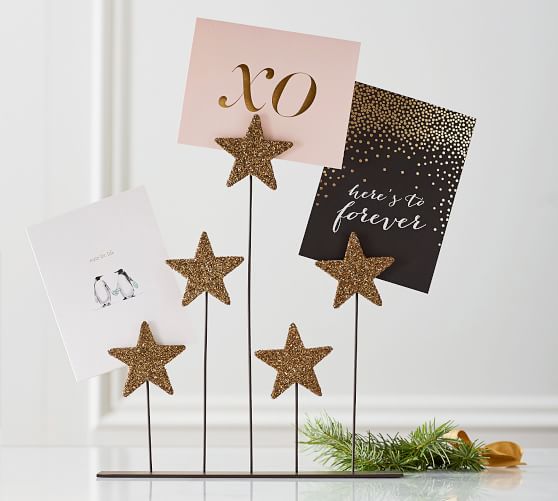 The Emily & Meritt Star Holiday Card Holder