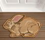 Shaped Bunny Doormat
