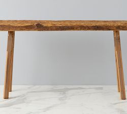 Found Reclaimed Wood Bench