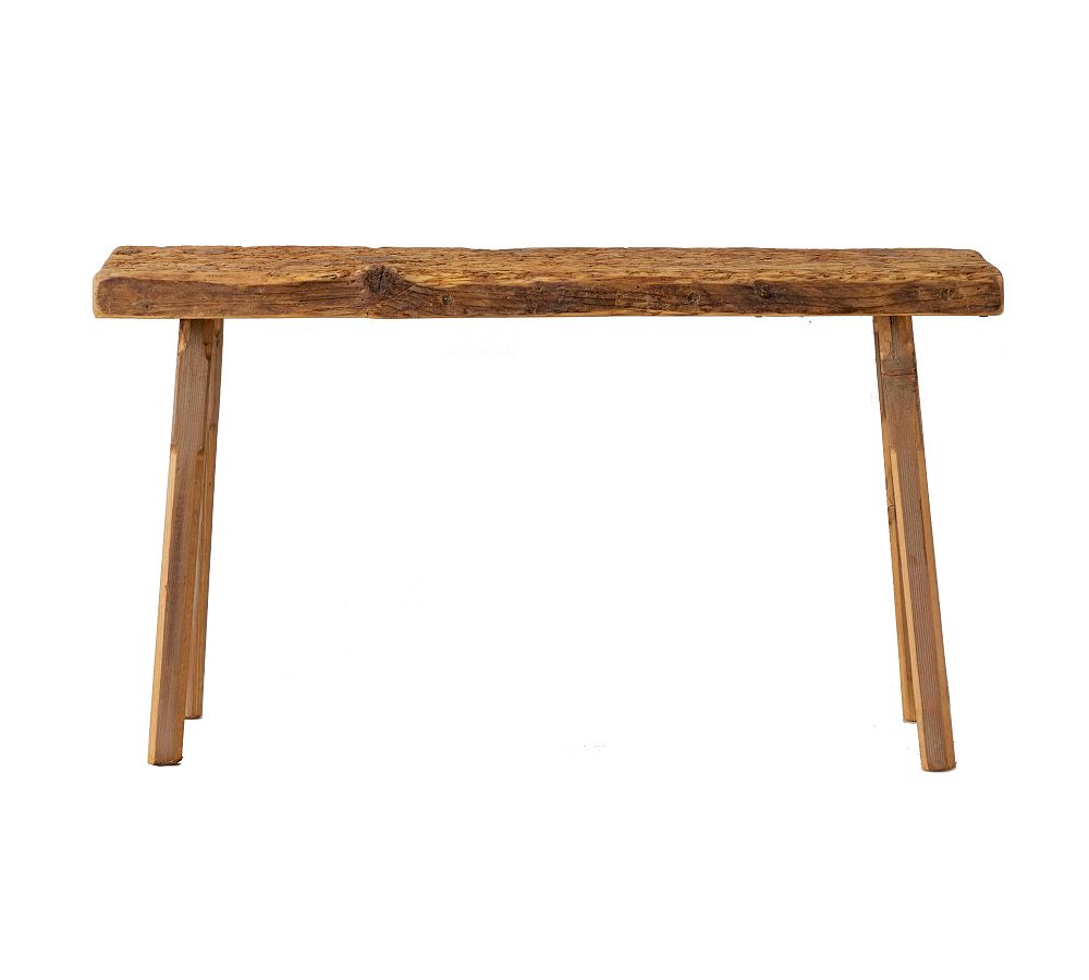 Found Reclaimed Wood Bench