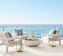 Naples Terracotta Round Outdoor Accent Table (13&quot;)