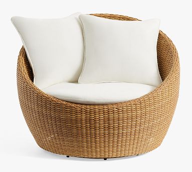 Torrey Papasan Chair with High Performance Cushion Covers