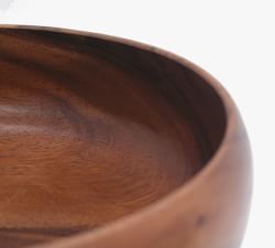 Acacia Pedestal Bowl