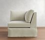 York Square Arm Sectional Component Replacement Slipcovers