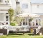 Torrey Wicker 6-Piece Square Arm Outdoor Sectional (130&quot;)