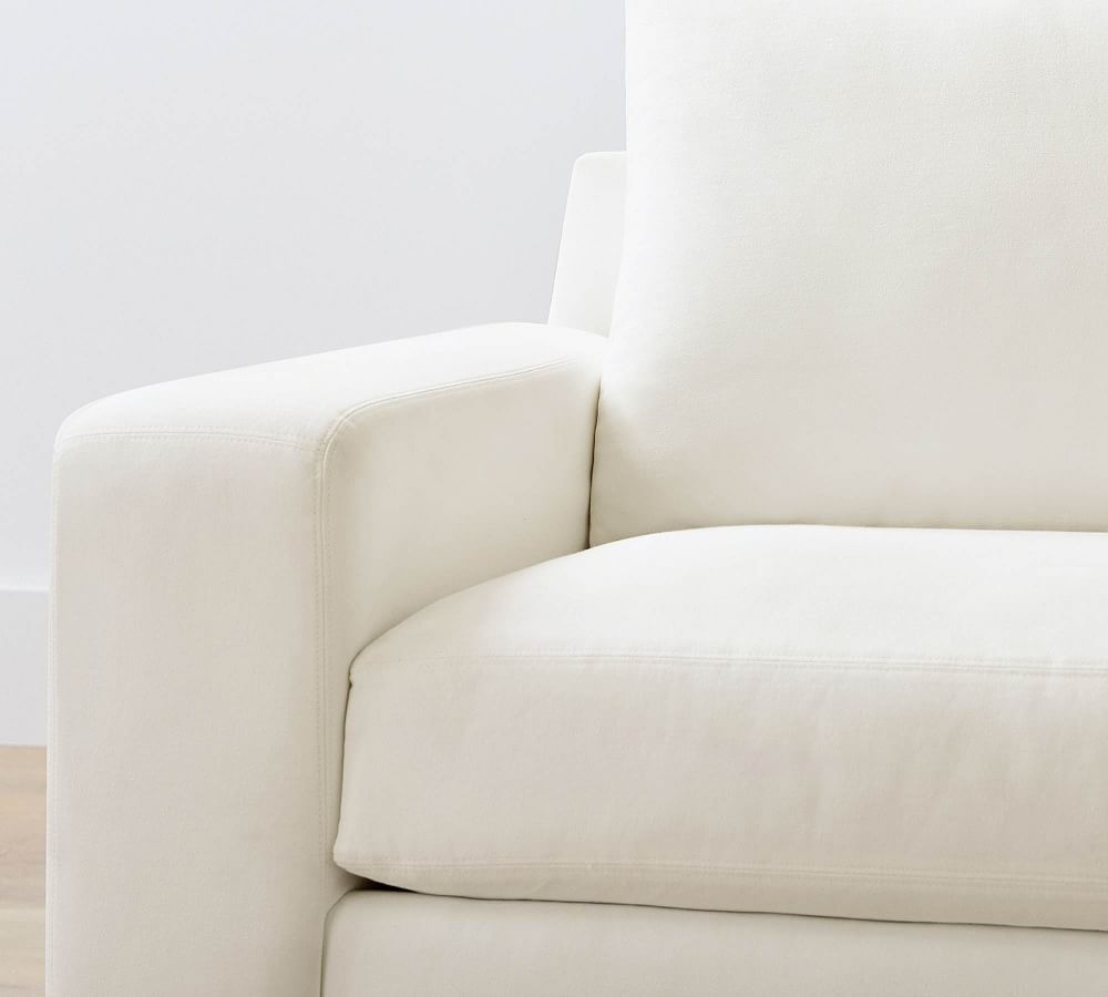 Big Sur Square Arm Chaise Sectional | Pottery Barn