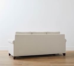 Cameron Roll Arm Sleeper Sofa with Memory Foam Mattress (56&quot;&ndash;88&quot;)
