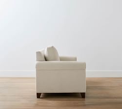 Cameron Roll Arm Sleeper Sofa with Memory Foam Mattress (56&quot;&ndash;88&quot;)