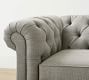 Chesterfield Roll Arm Sofa (67&quot;&ndash;98&quot;)