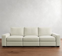 Big Sur Square Arm Power Reclining Sofa - Storage Available (82&quot;-138&quot;)