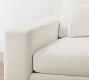 Big Sur Square Arm Deep Seat Chaise Sectional (105&quot;&ndash;147&quot;)