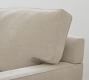 Townsend Square Arm Reversible Chaise Sectional - Storage Available (101&quot;)