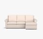 Sanford Roll Arm Reversible Chaise Sectional - Storage Available (77&quot;&ndash;90&quot;)