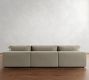 Dream Wide Arm Modular Chaise Sectional - Storage Available (129&quot;&ndash;172&quot;)