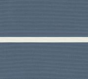 Sunbrella®, Sapphire with Natural Piping