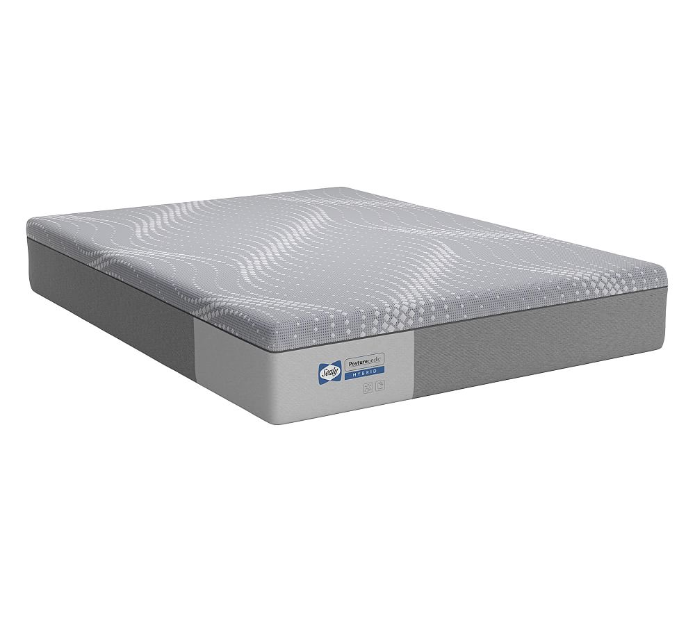 Lacey Twin Gray Hybrid 13-Inch Soft Mattress