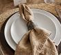 Handcrafted Horn Napkin Rings - Set of 4