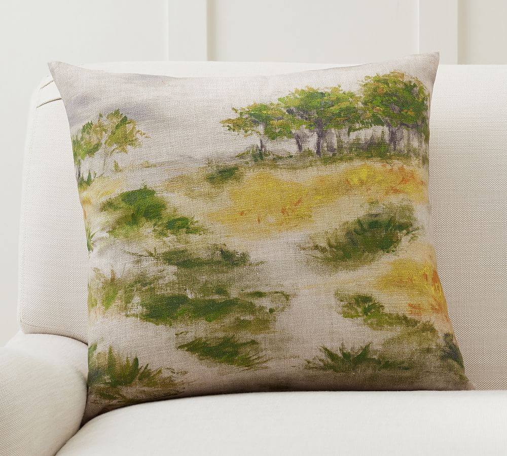 Painted Woods Pillow Cover