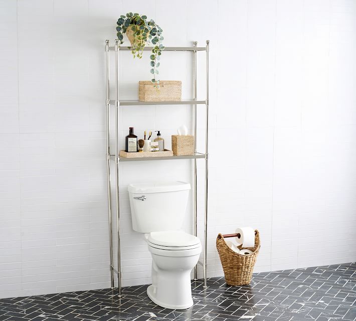 Seagrass Handcrafted Toilet Paper Holder Pottery Barn