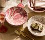 Stella Damask Stoneware Salad Plates - Set of 4