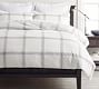 Windowpane Cotton Duvet Cover