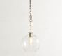 Flynn Recycled Glass Pendant (12&quot;-17&quot;)