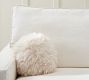 Luxe Faux Fur Sphere Pillow