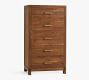 Menlo Reclaimed Teak 5-Drawer Tall Dresser (32&quot;)