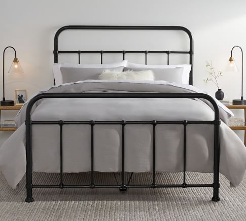 Coleman metal bed pottery barn discount