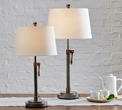Sutter Adjustable Metal USB Table Lamp (24&quot;-29&quot;)