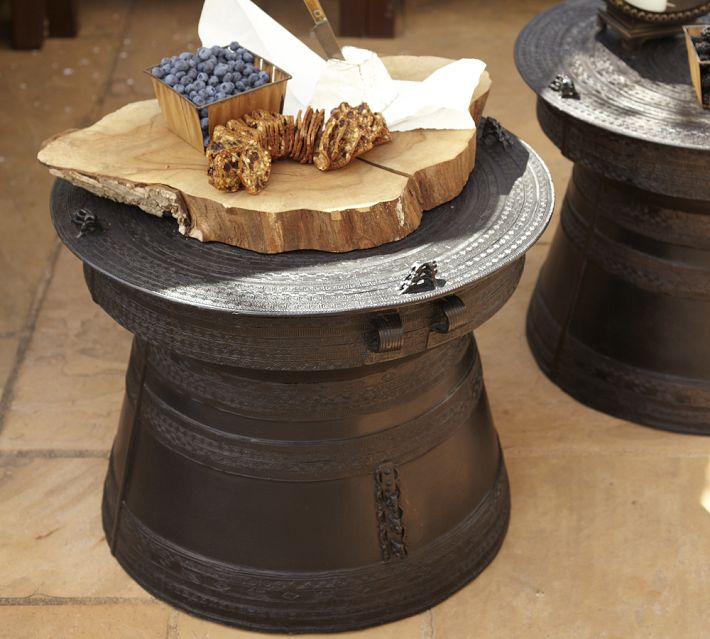 Pottery barn frog drum table discount