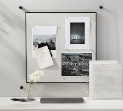 Acrylic &amp; Matte Black Modular Wall Organization Collection