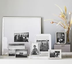 Bamboo Picture Frames - Silver